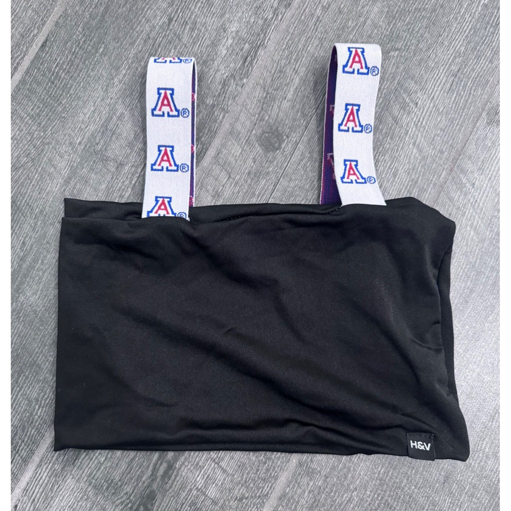 Hype & Vice University of Arizona Wildcats‎ Crop Top Tank Black XS NCAA Final 4